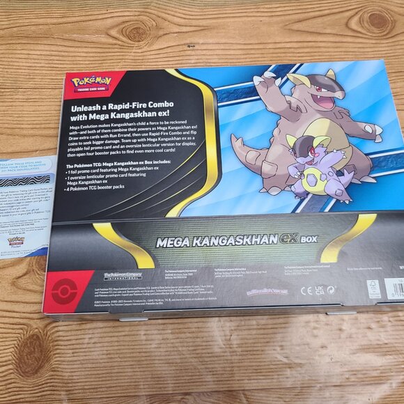 Mega Kangaskhan Pokemon TCG eX Box (NEW) - Picture 2 of 4